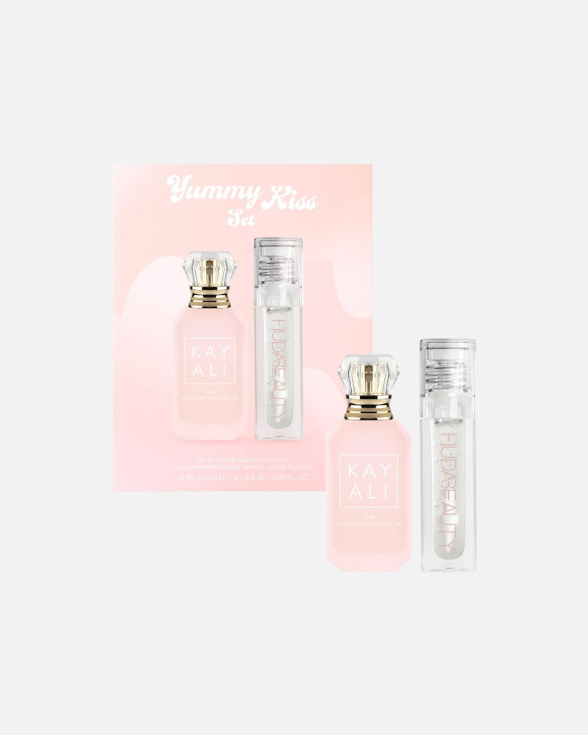 KAYALI YUMMY KISS SET - Yum Marshmallow + Faux Filler Gloss Glassy