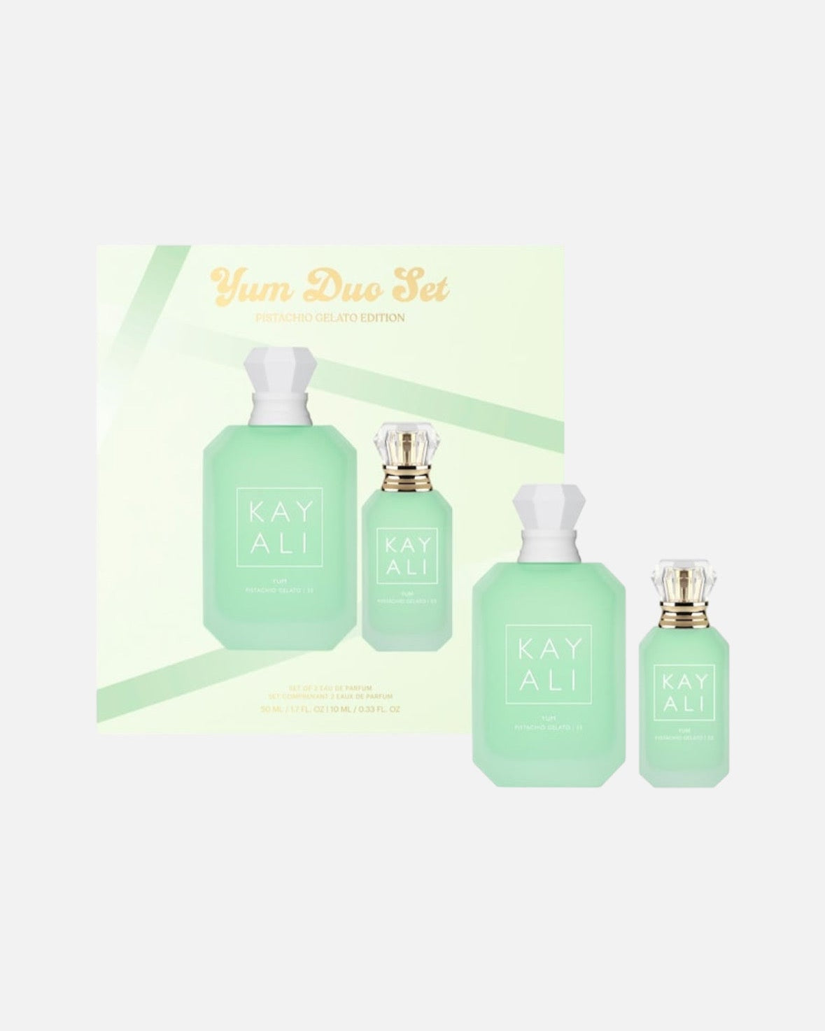 KAYALI YUM PISTACHIO GELATO | 33 EDP Intense Perfume Duo Set