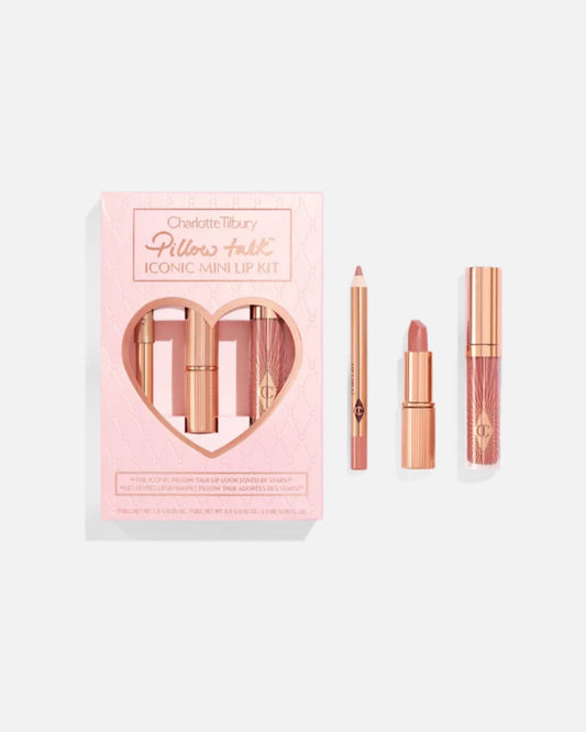 Charlotte Tilbury Pillow Talk Iconic Mini Lip Kit