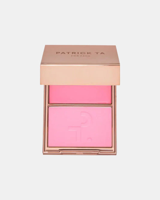 PATRICK TA Major Headlines Double-Take Crème & Powder Blush Duo