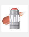 MILK MAKEUP Lip + Cheek MVPs Cream Blush Stick Set Color: Werk - dusty rose, Smirk - dusty rose shimmer