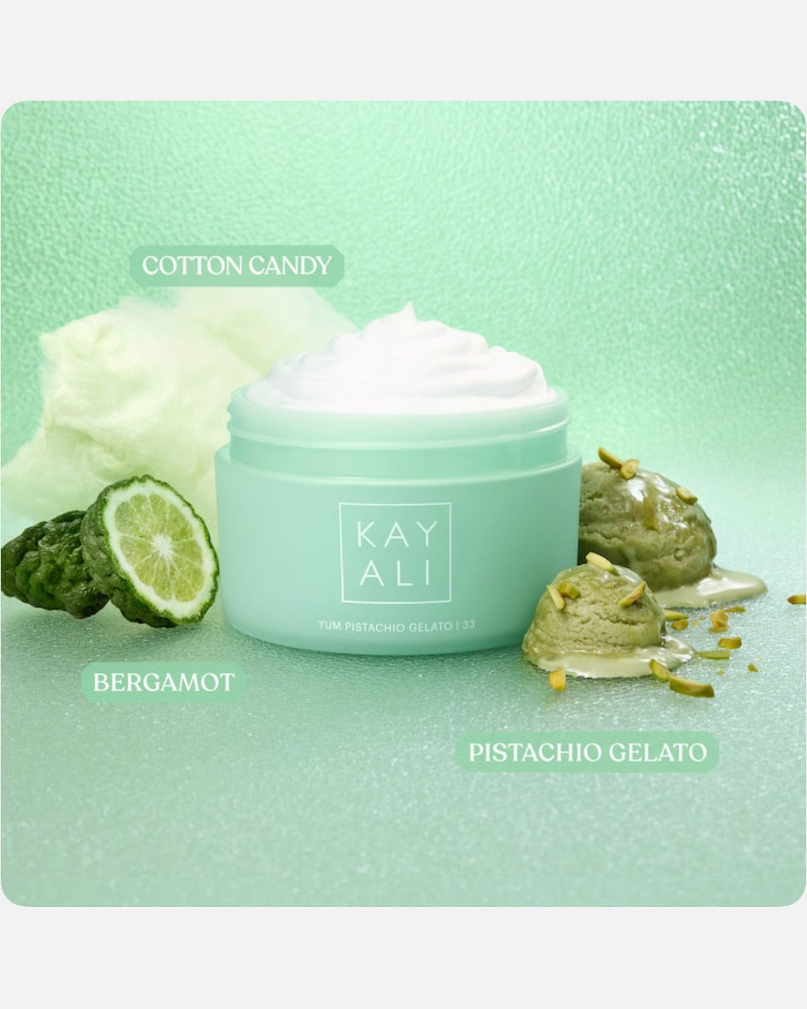 KAYALI  Yum Pistachio Gelato | 33 Silk Soufflé Body Cream