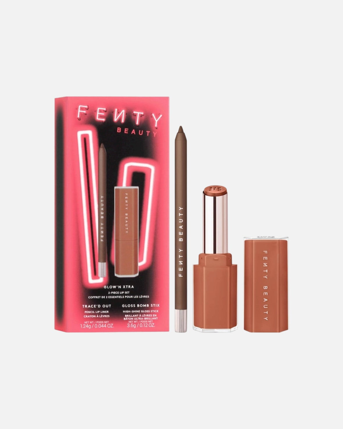 Fenty Beauty by Rihanna Glow'n Extra 2-Piece Lip Set