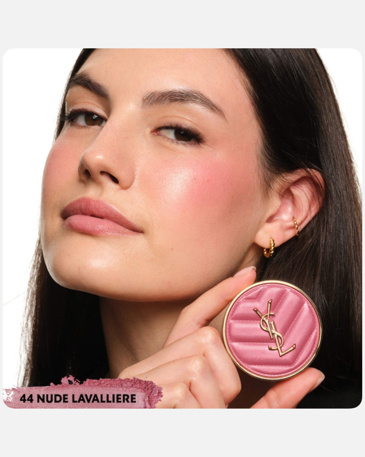 Yves Saint Laurent YSL Iconic Pink Make Me Blush & Loveshine Lip Oil Stick Set