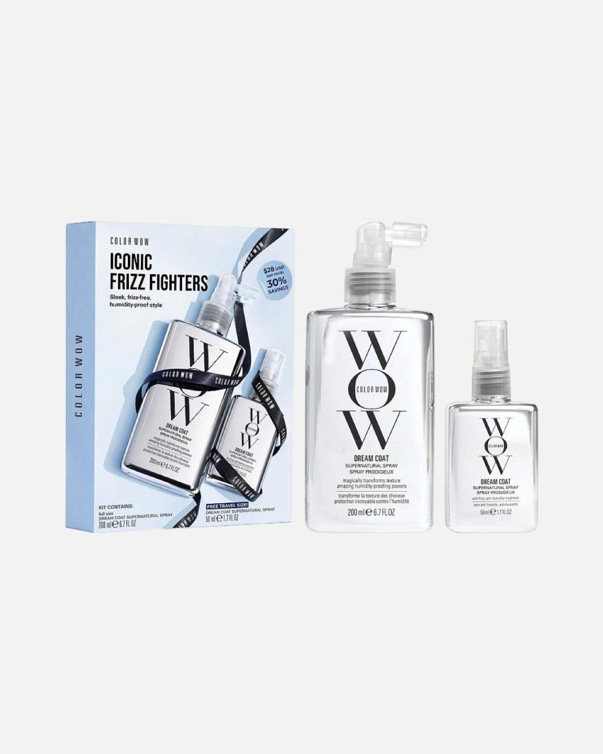 COLOR WOW Dream Coat Iconic Frizz Fighters Hair Duo Gift Set