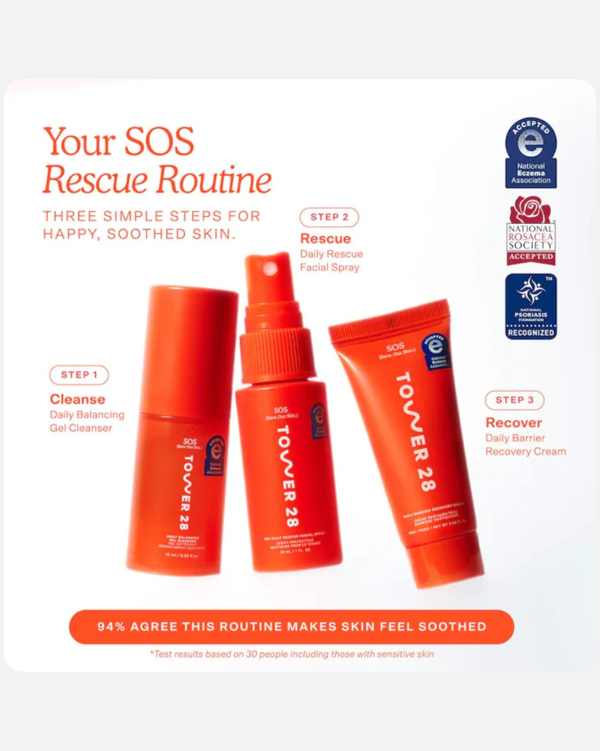 Tower 28 Beauty Mini SOS Skincare Bestsellers Set