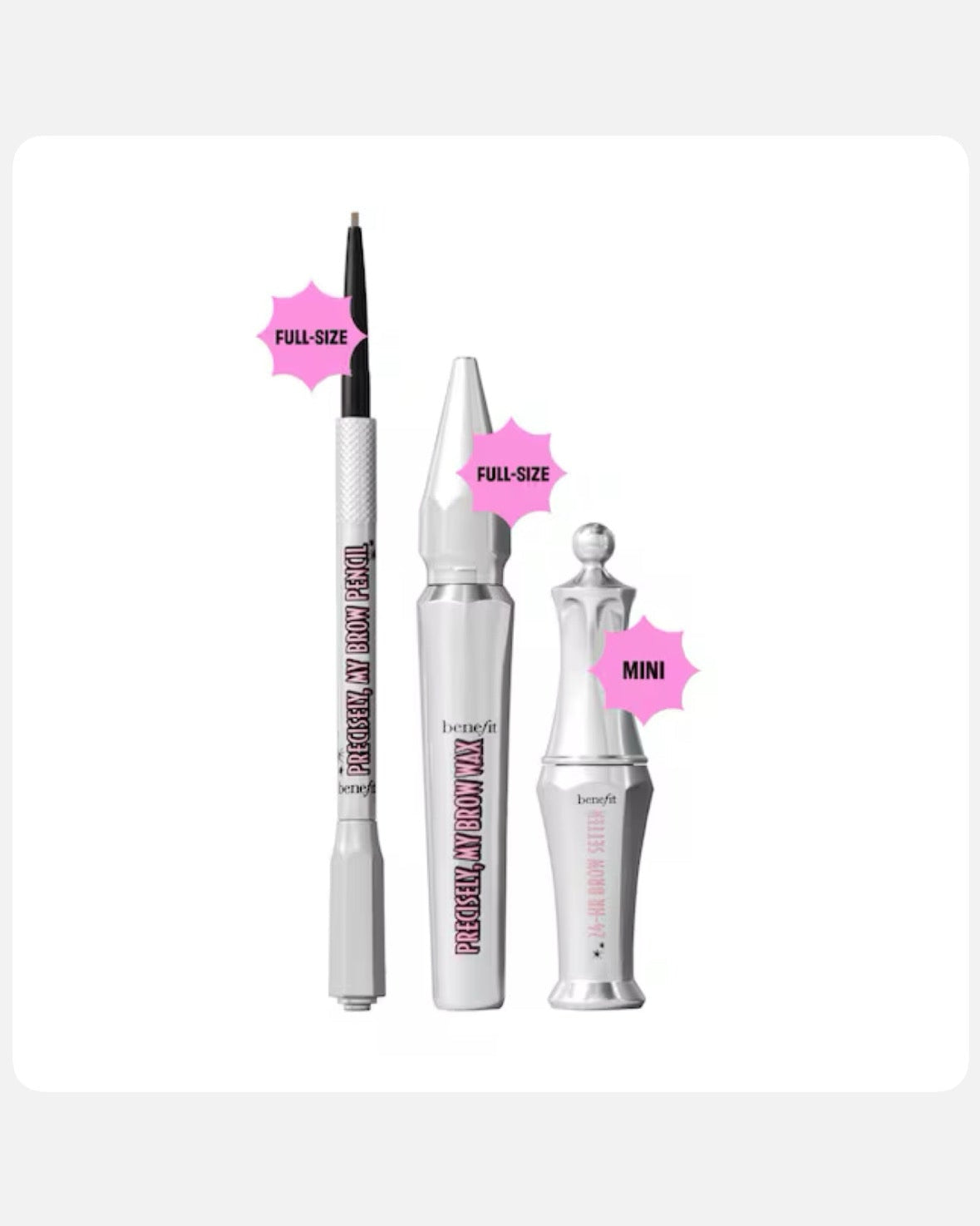 Benefit Cosmetics Holiday Collection Browminoes Brow Set Nr.3