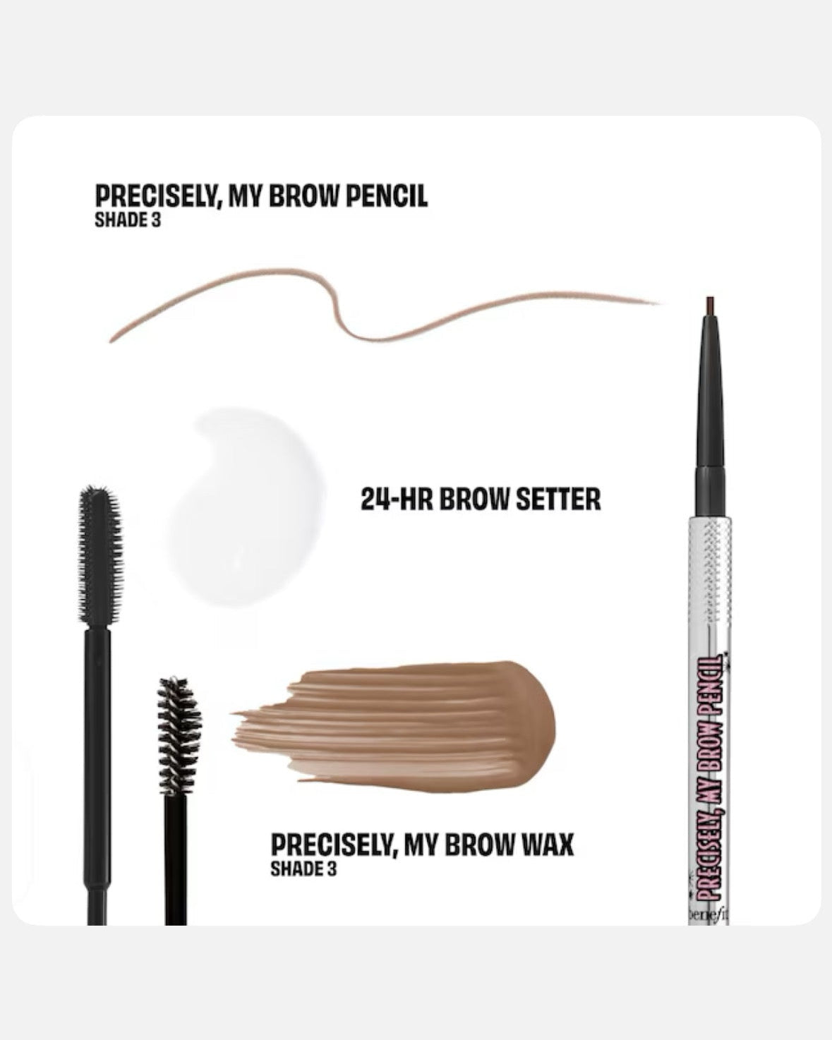 Benefit Cosmetics Holiday Collection Browminoes Brow Set Nr.3