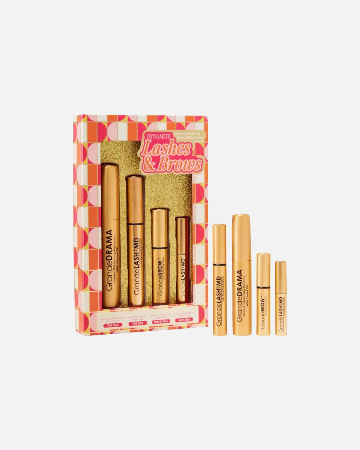 Grande Cosmetics Dynamite Lashes & Brows Holiday Gift Set