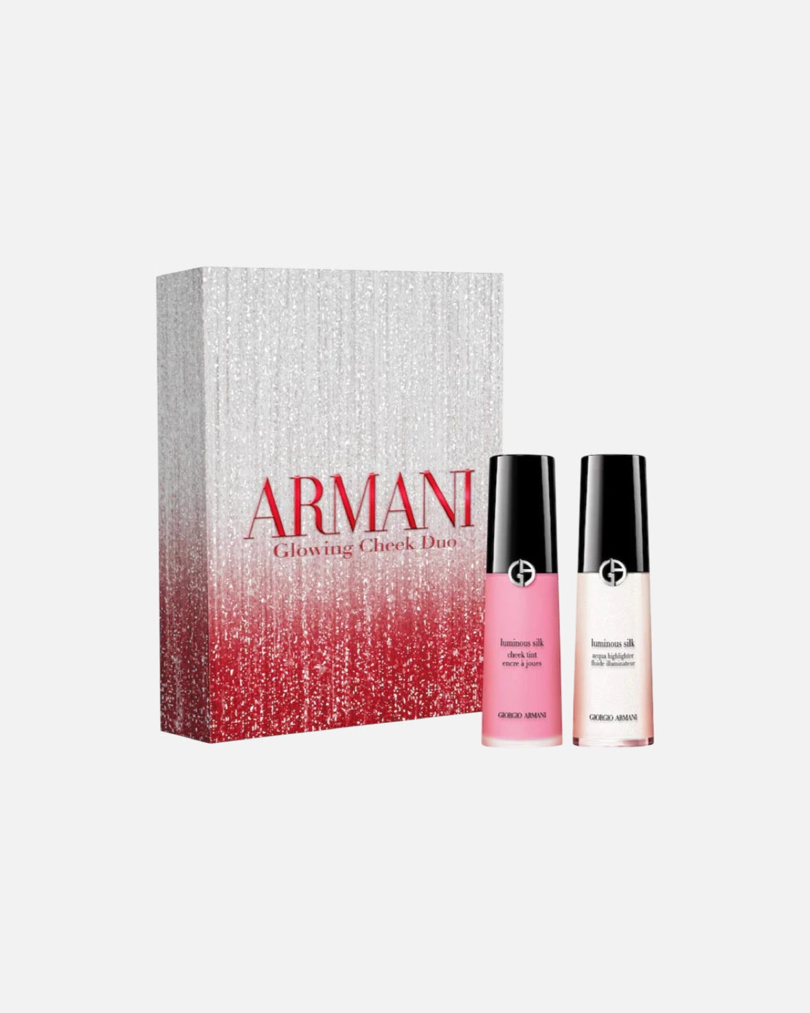 Armani Beauty Glowing Cheek Liquid Blush & Highlighter Gift Set