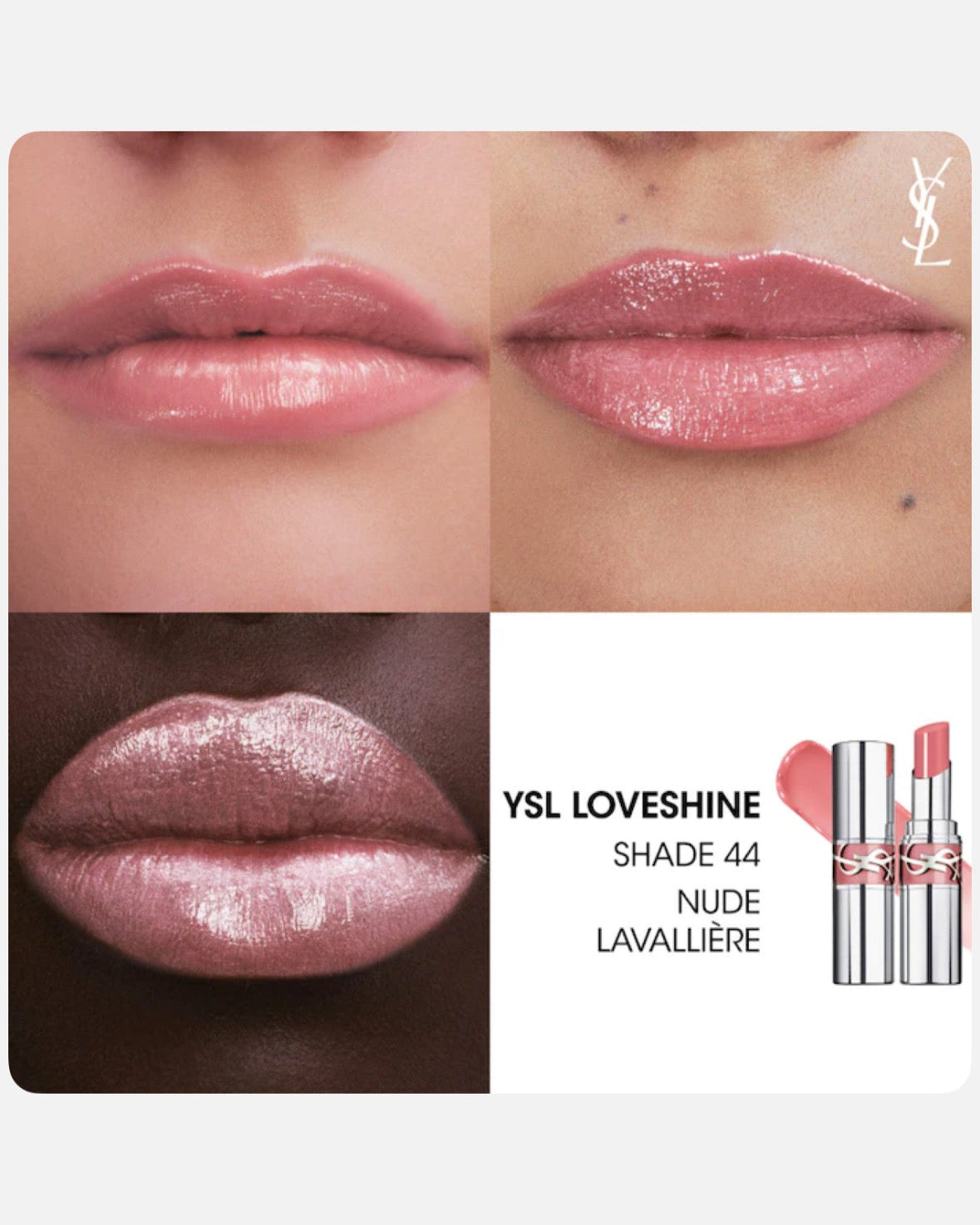 Yves Saint Laurent YSL Loveshine Lip Oil Stick Makeup Gift Set