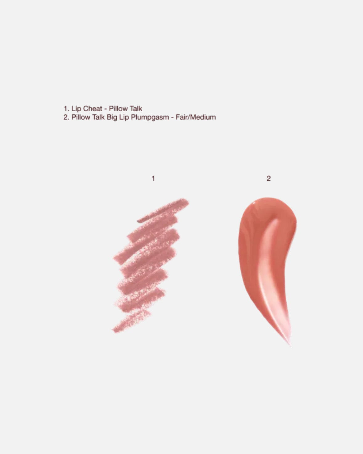Charlotte Tilbury Mini Pillow Talk Plumpgasm Lip Liner and Lip Gloss Set