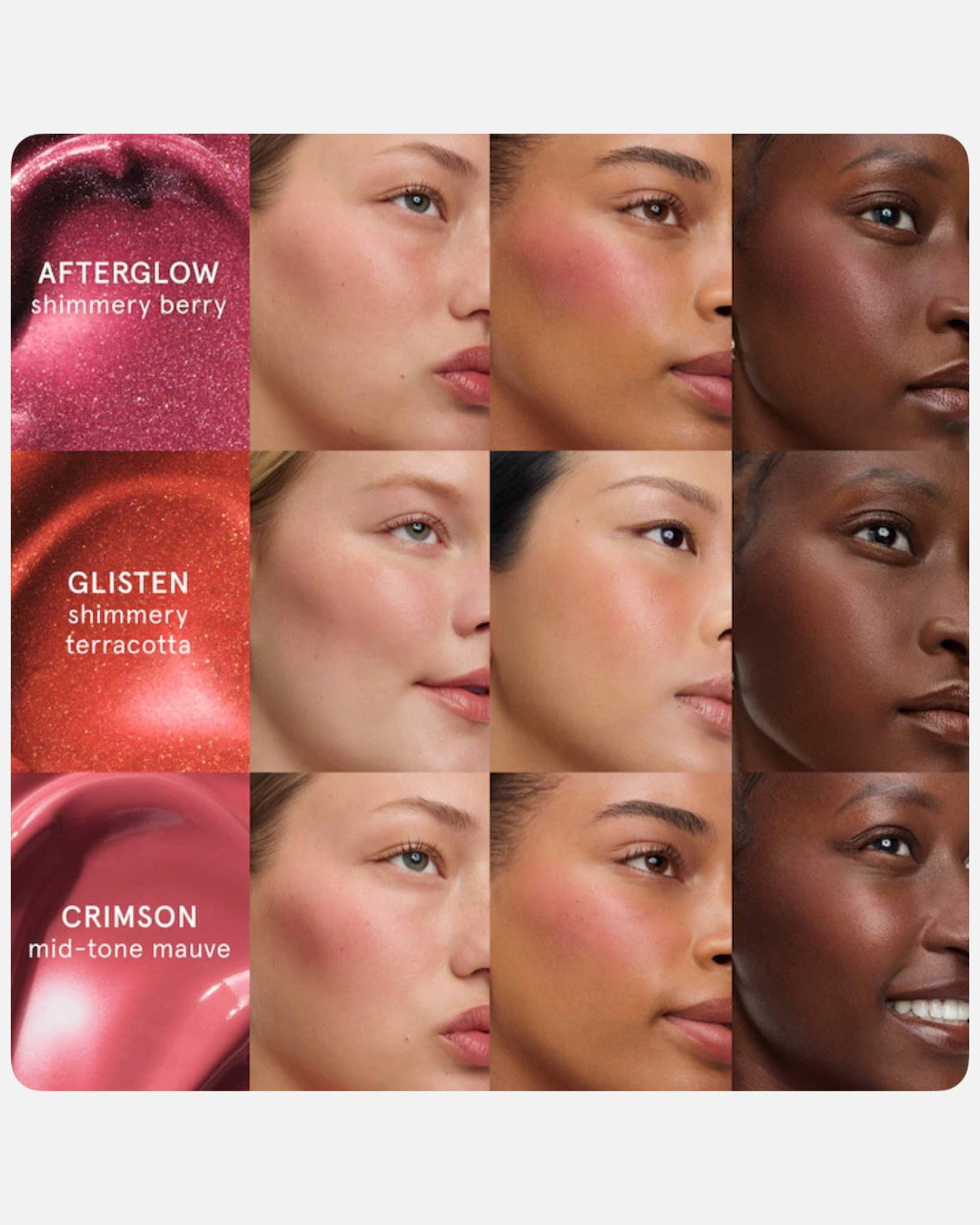 Glossier Mini Cloud Paint Blush Trio