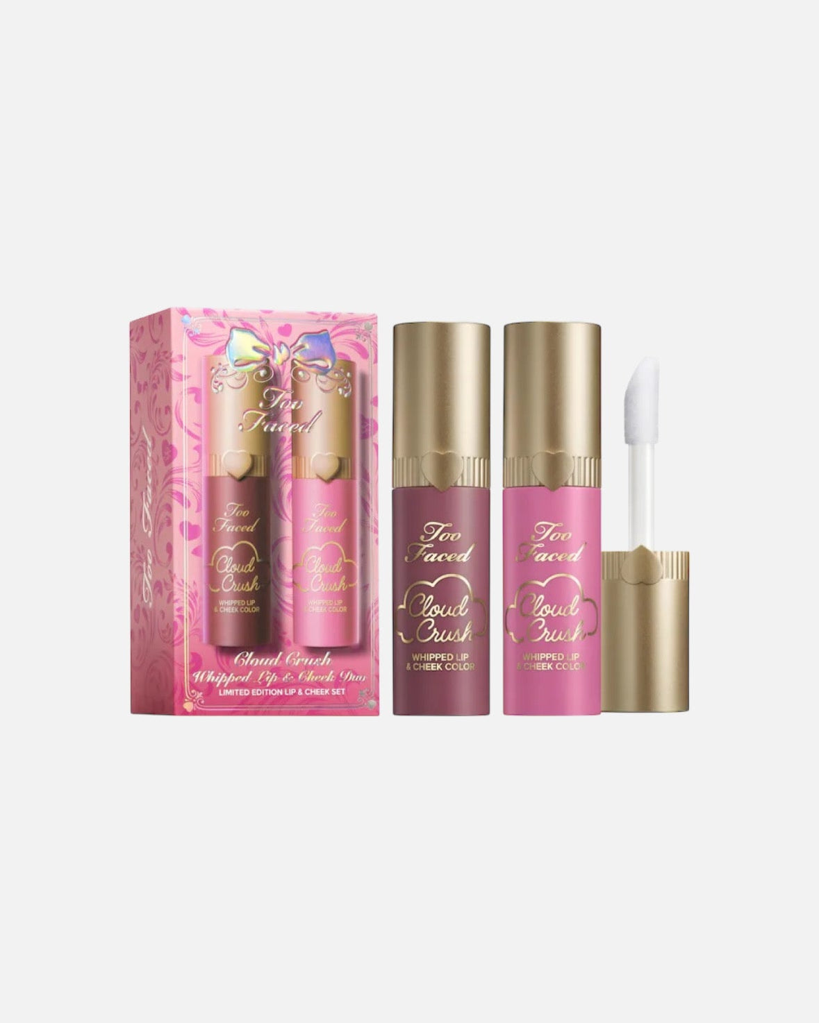 Too Faced Cloud Crush Whipped Lip & Cheek Duo Makeup Gift Set