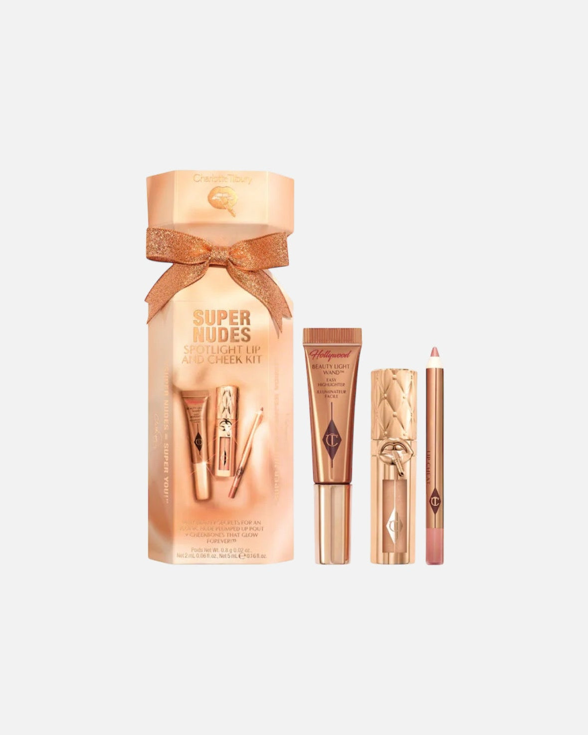 メイクセット Charlotte tilbury など 45% Off* 5 Minute Eye, Cheek + Lip Makeup Kit: Eyeshadow, Blush +