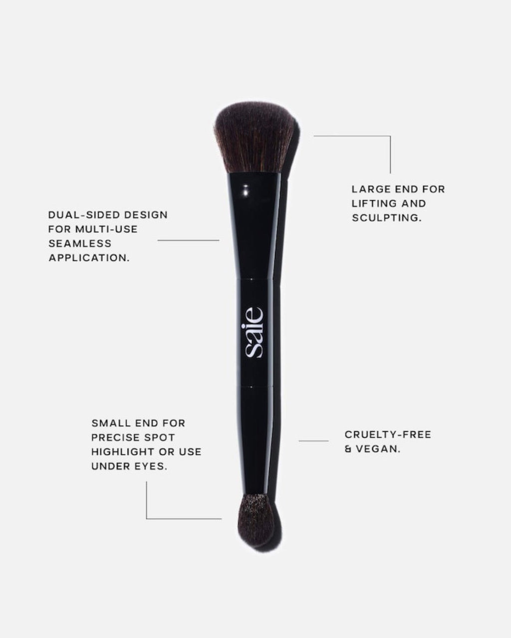 Saie The Double-Ended Sculpting Brush