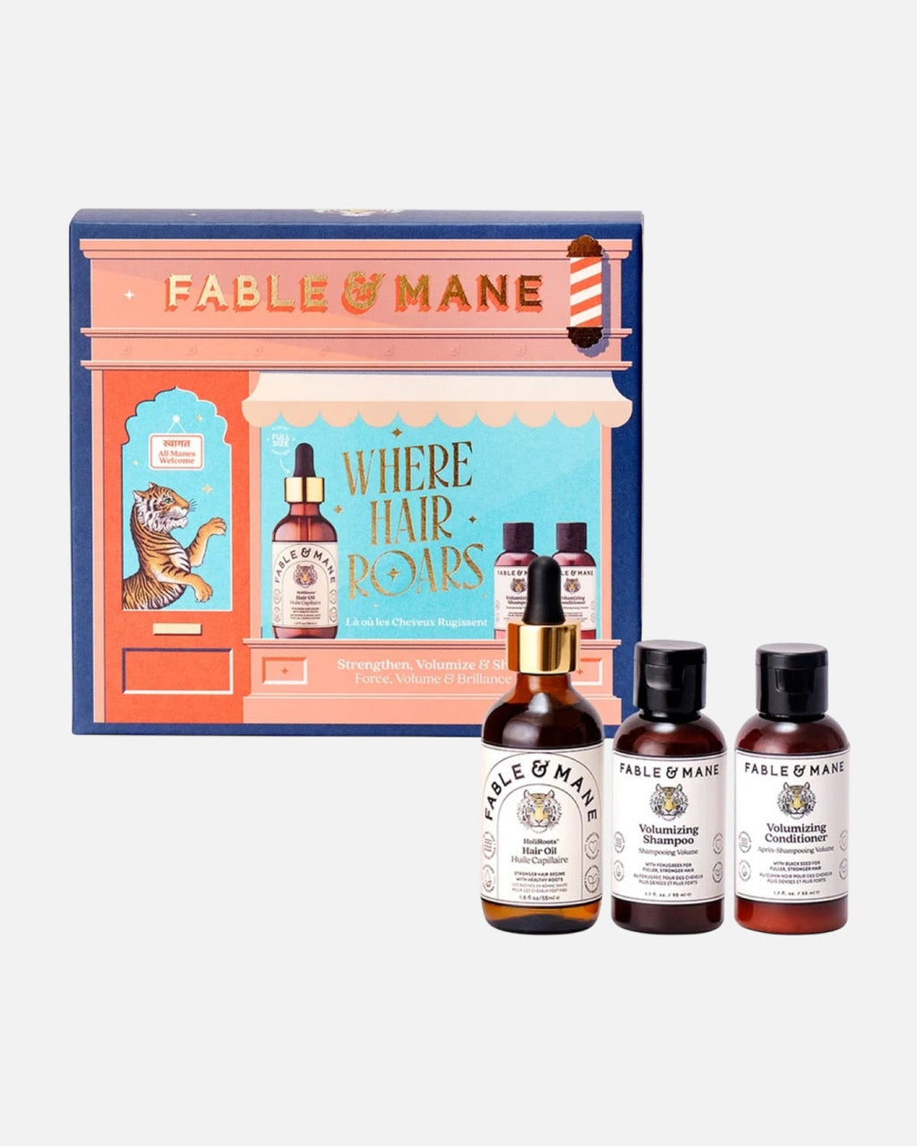 Fable & Mane Where Hair Roars Set