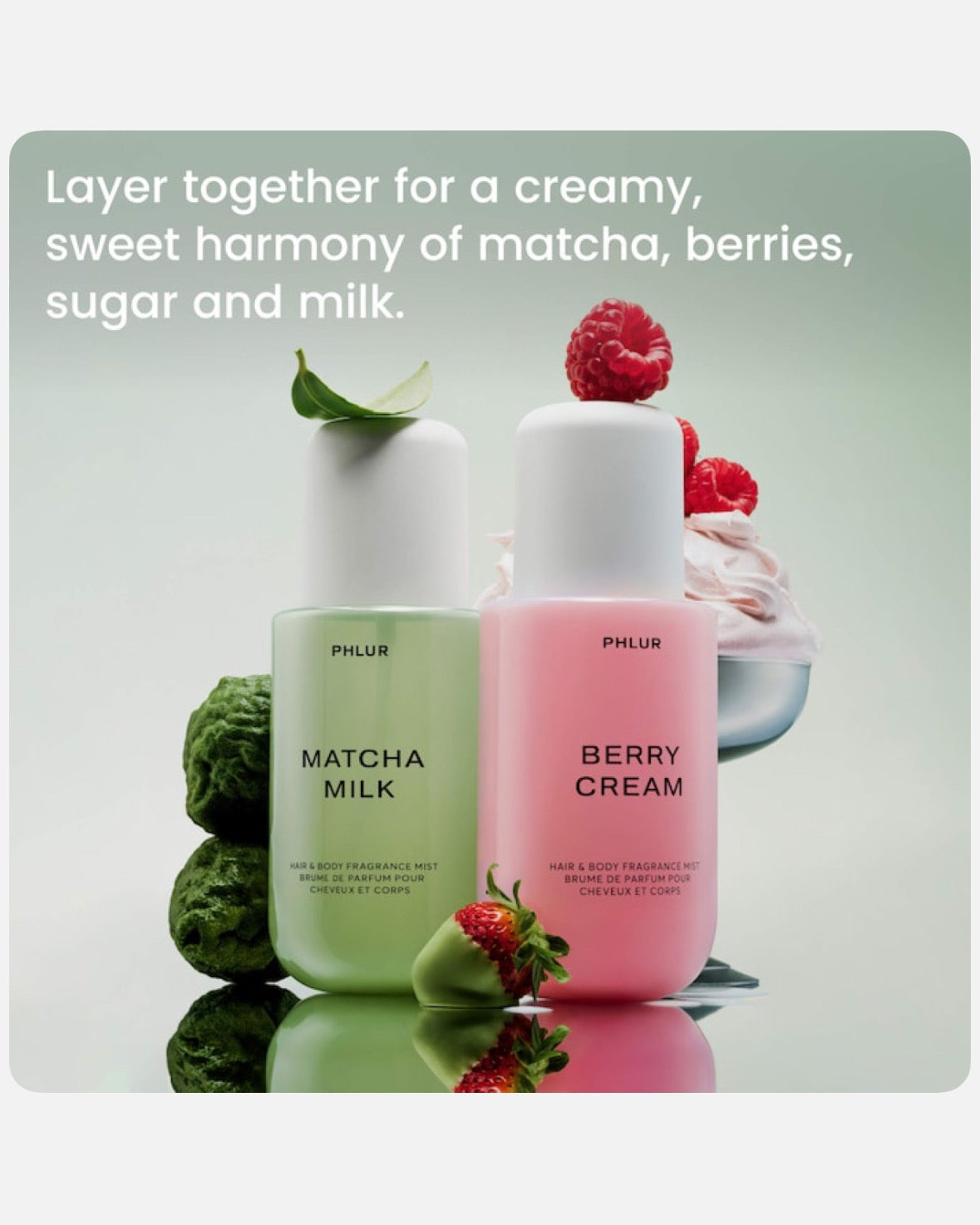 PHLUR Berry Matcha Latte Set