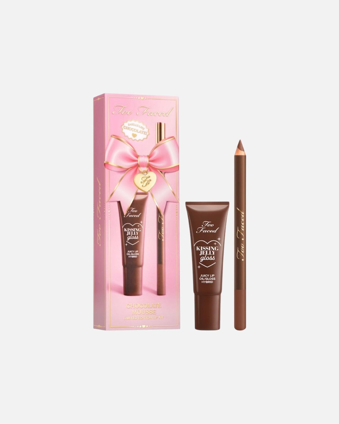 Too Faced Chocolate Mousse Lip Liner & Gloss Gift Set