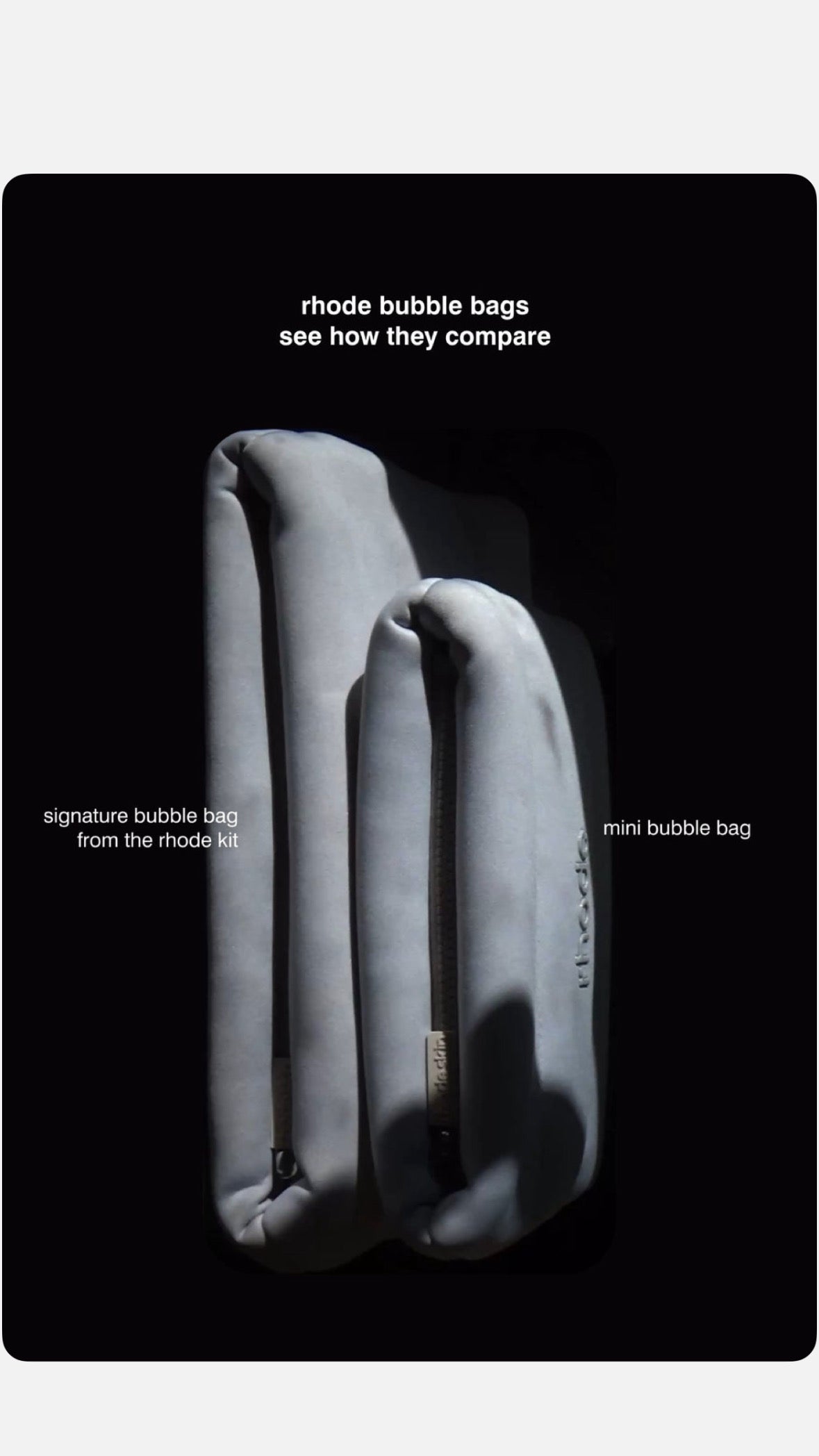 Rhode Mini Bubble Bag “Limited Edition Size”