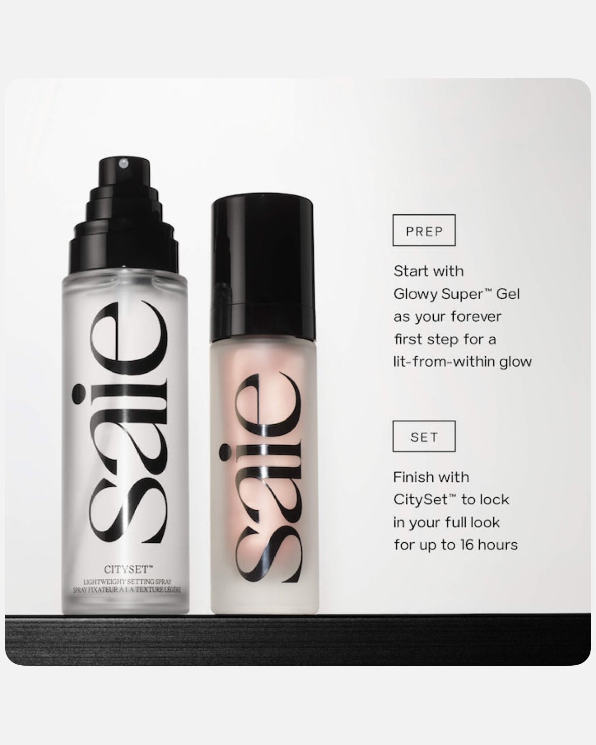 Saie Prep & Set Duo