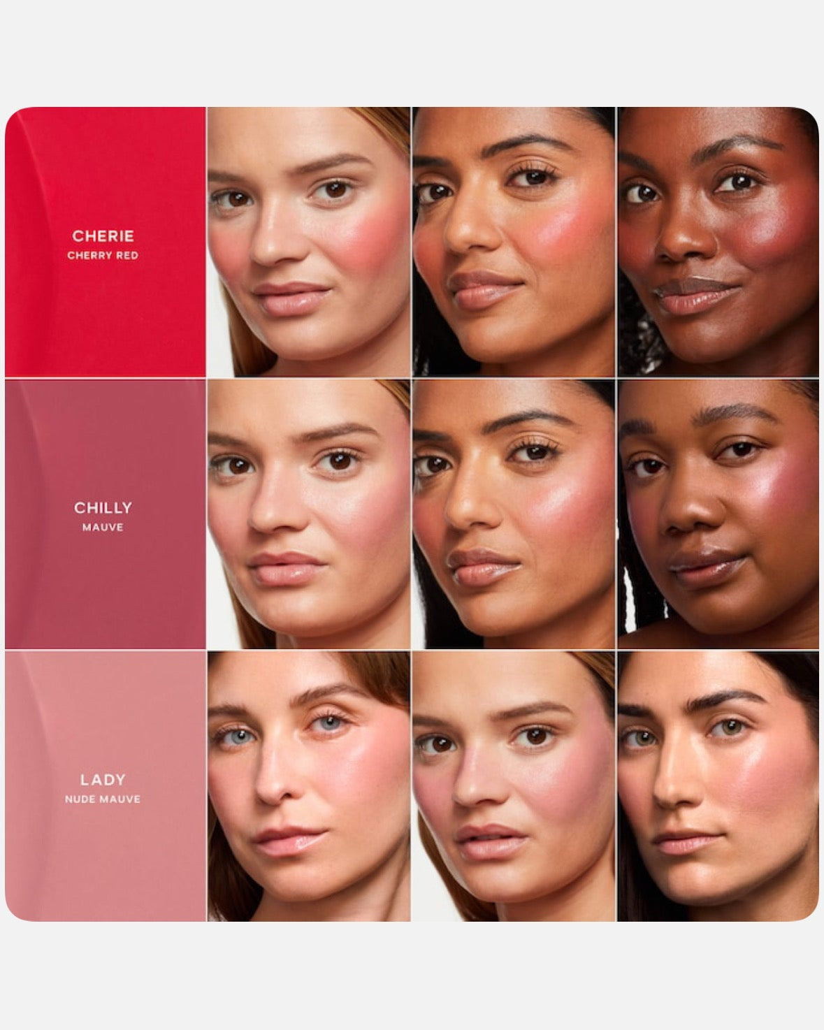Saie Dew Blush Mini Trio