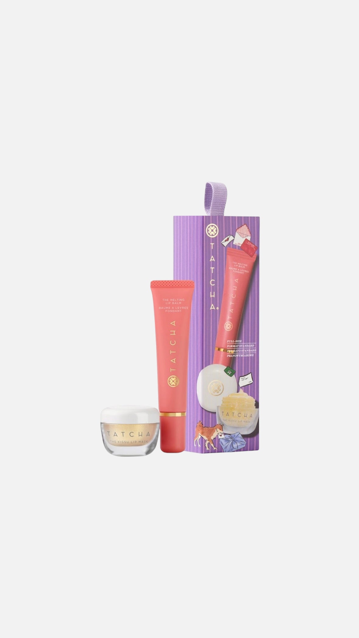 Tatcha Glossy & Golden Lip Gift Set