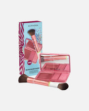 SEPHORA COLLECTION Blush Blush Glow Cheek Palette & Brush Set