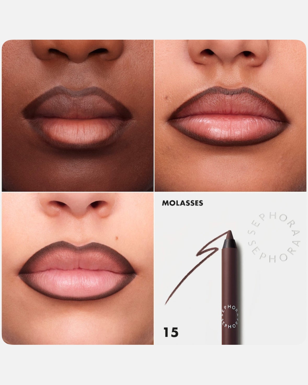 SEPHORA COLLECTION 8H Colorful Lip Liner Trio Set