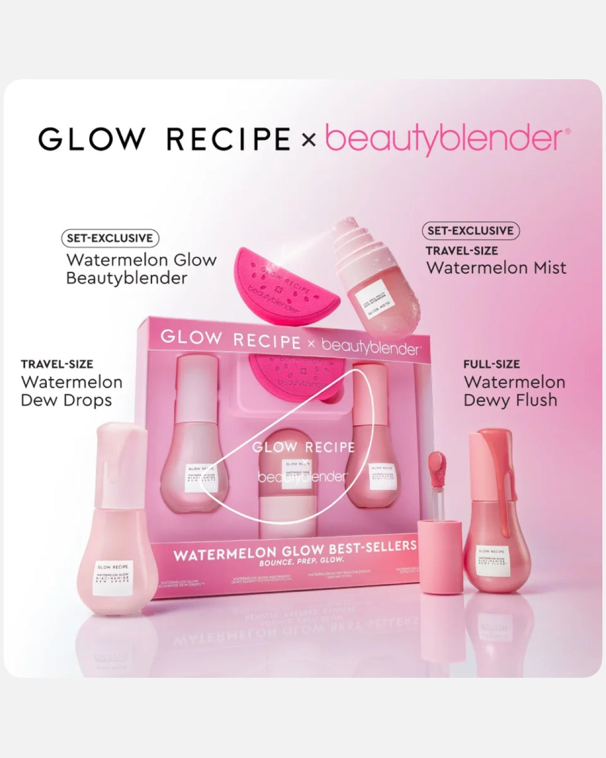 Glow Recipe x Beauty Blender Kit