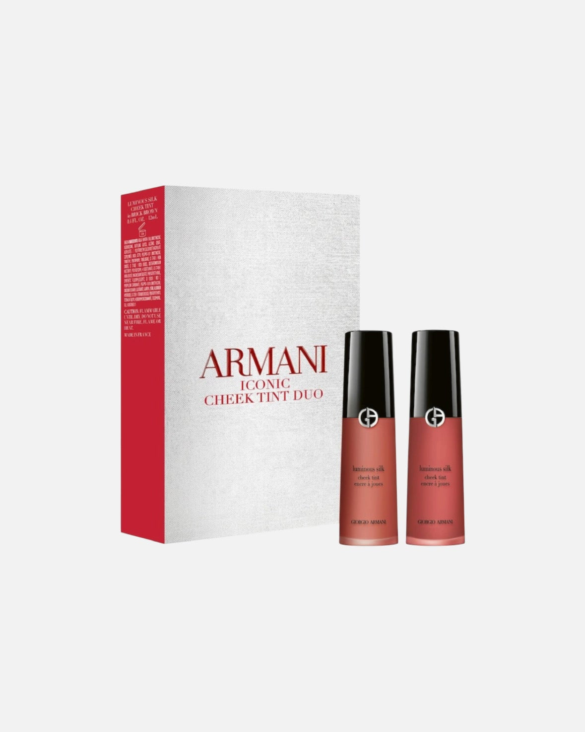 Armani Beauty Warm & Toasty Cheek Tint Longwear Liquid Blush Duo