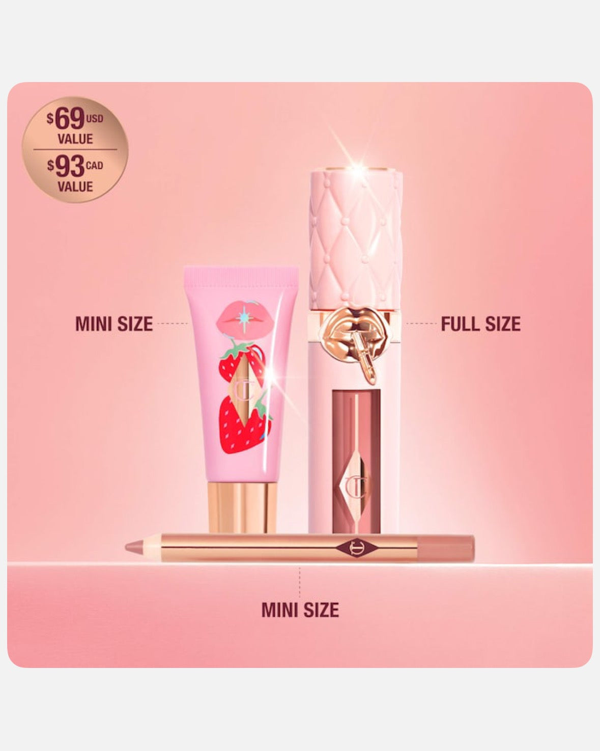 Charlotte Tilbury Juicy, Plumper-Looking Lips Kit