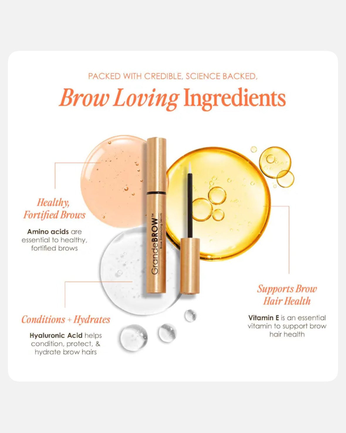 Grande Cosmetics GrandeBROW Brow Enhancing Serum