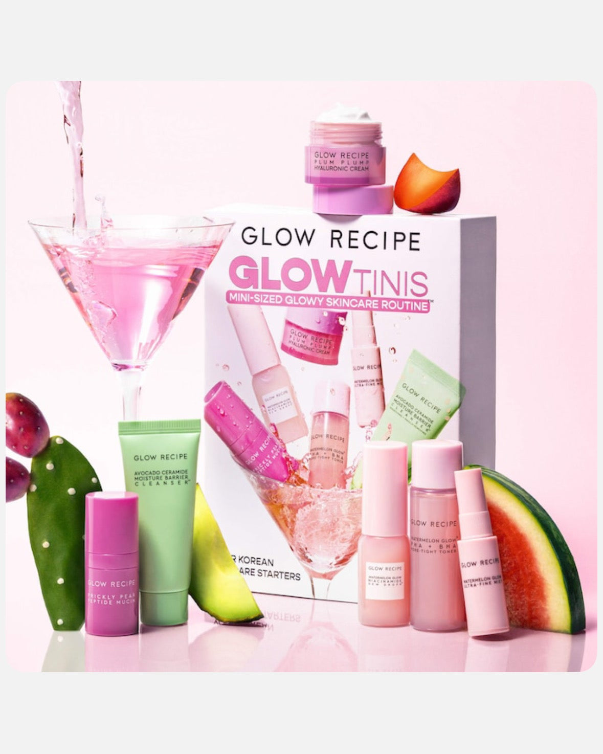 Glow Recipe Glowtinis Mini Skincare Set