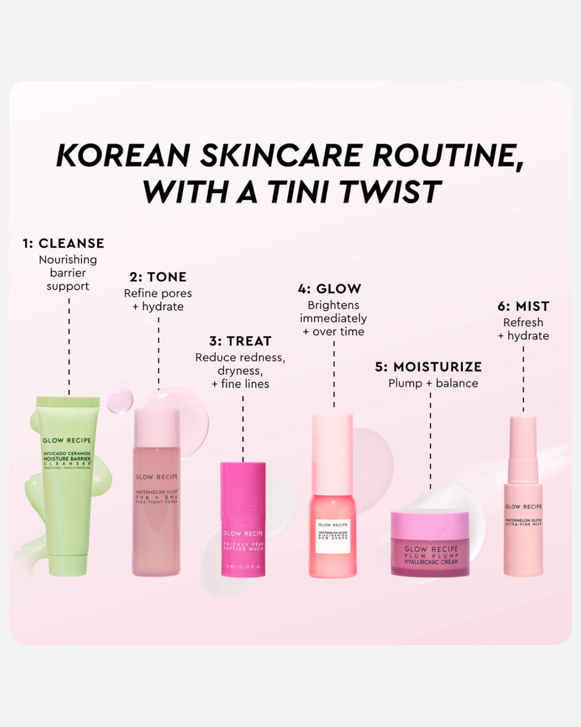 Glow Recipe Glowtinis Mini Skincare Set