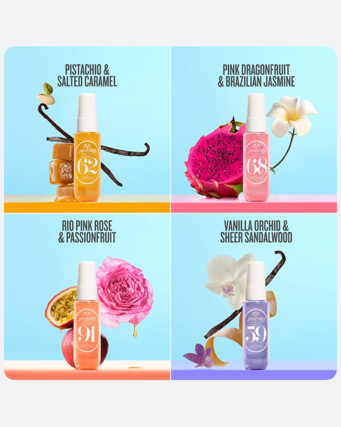 Sol de Janeiro Cheirosa Perfume Mist Discovery Gift Set