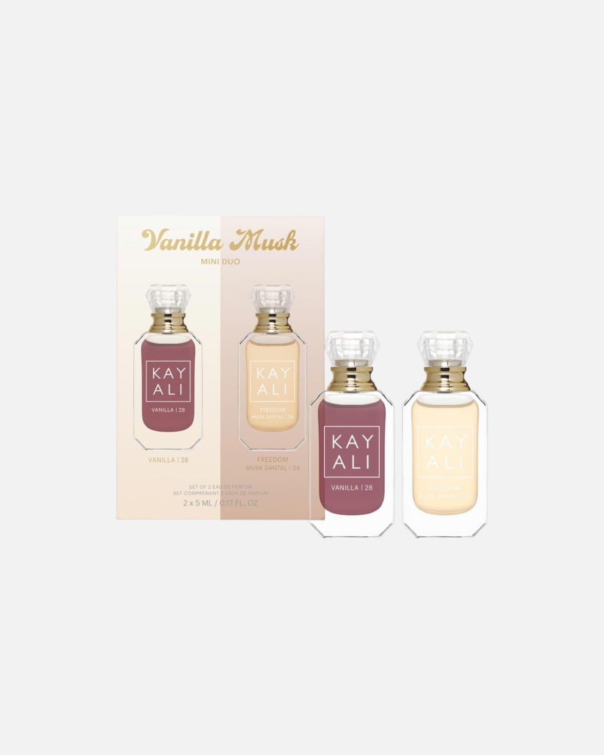 KAYALI Vanilla Musk Mini Duo Perfume Gift Set