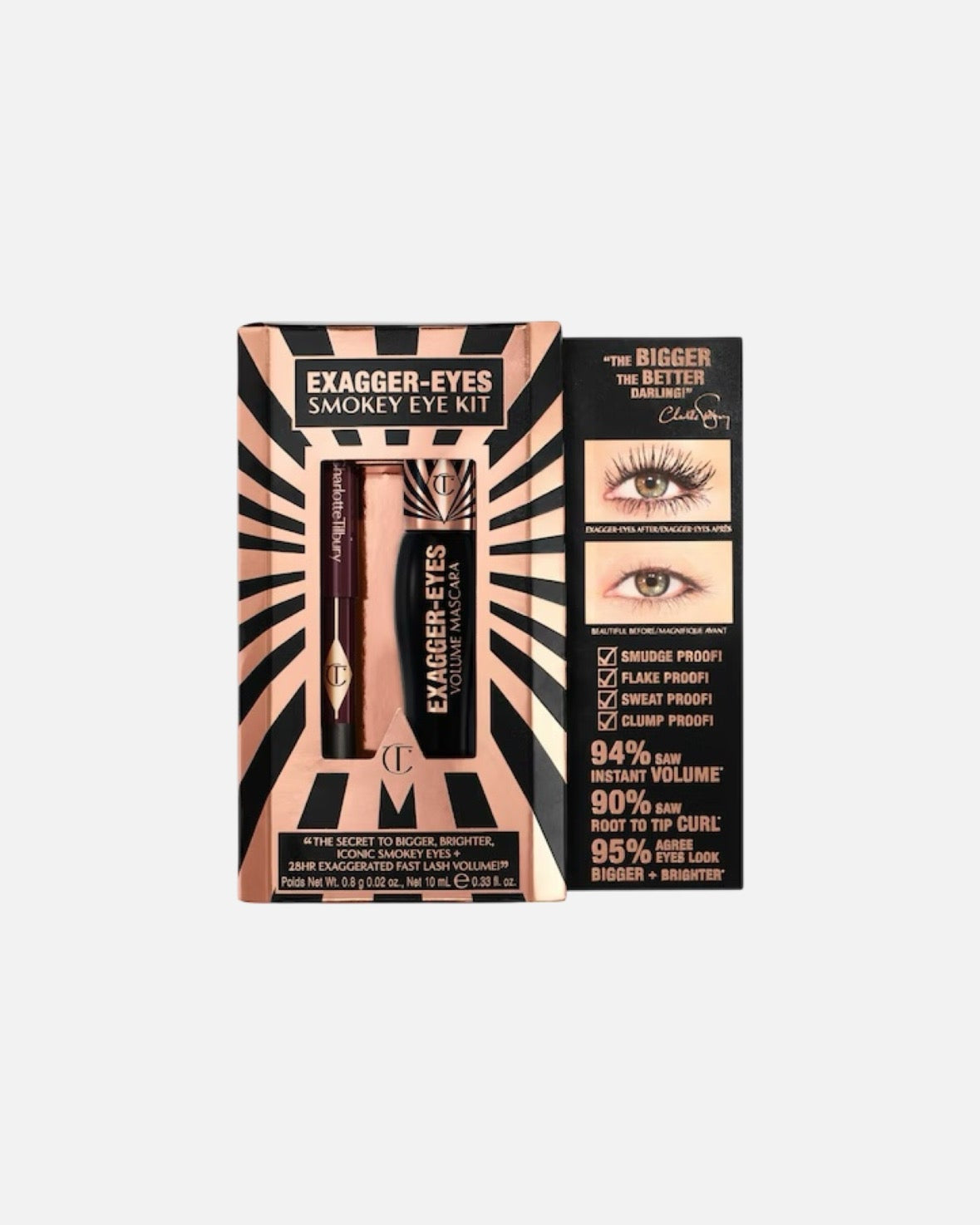 Charlotte tilbury exagger eyes duo kit