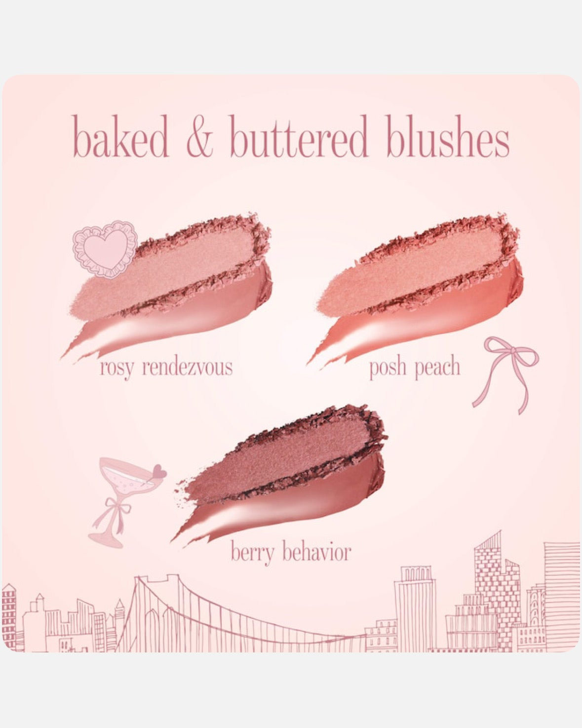 tarte xoxo blush & glow macaron set