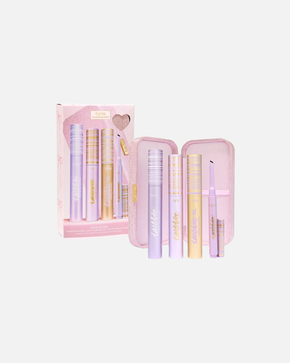 tarte eyes on me tartelette mascara & liner clutch