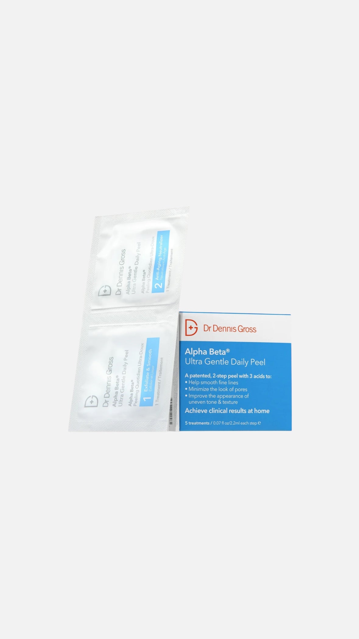 Dr. Dennis Gross Skincare Alpha Beta Ultra Gentle Daily Peel 3 Treatments