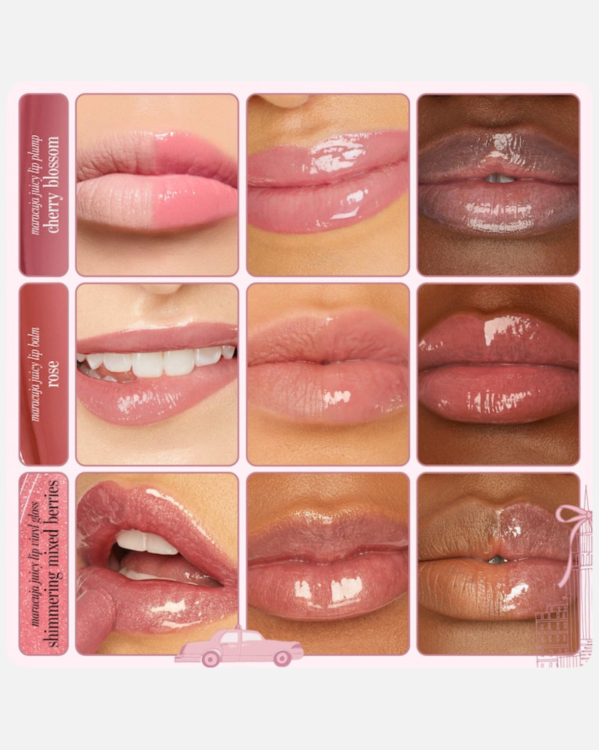 tarte don’t kiss & tell maracuja juicy lip gloss set