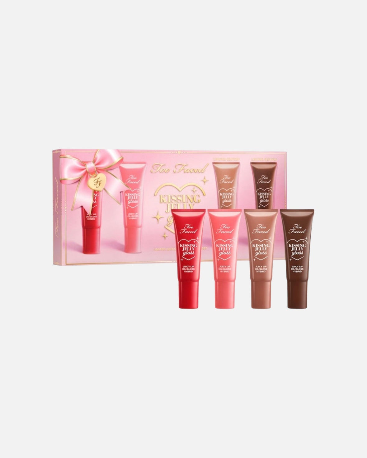 Too Faced Kissing Jelly Lip Oil Gloss Gift Set
