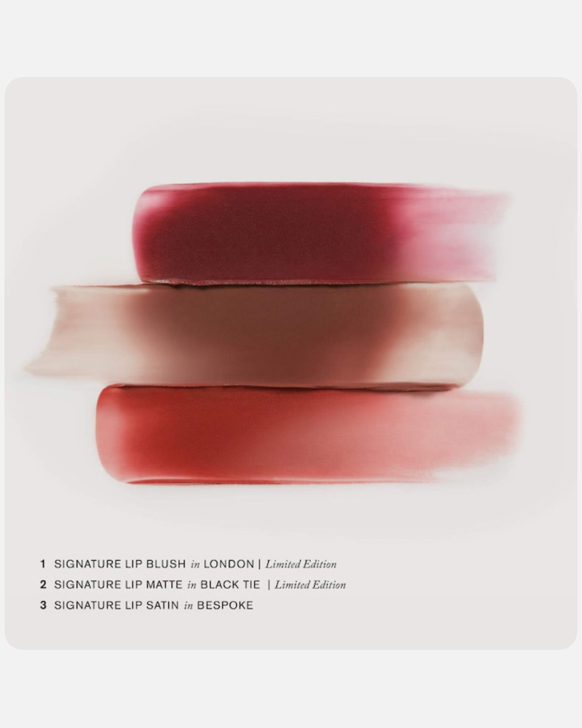 MERIT x Erdem Signature Lip Gift Set