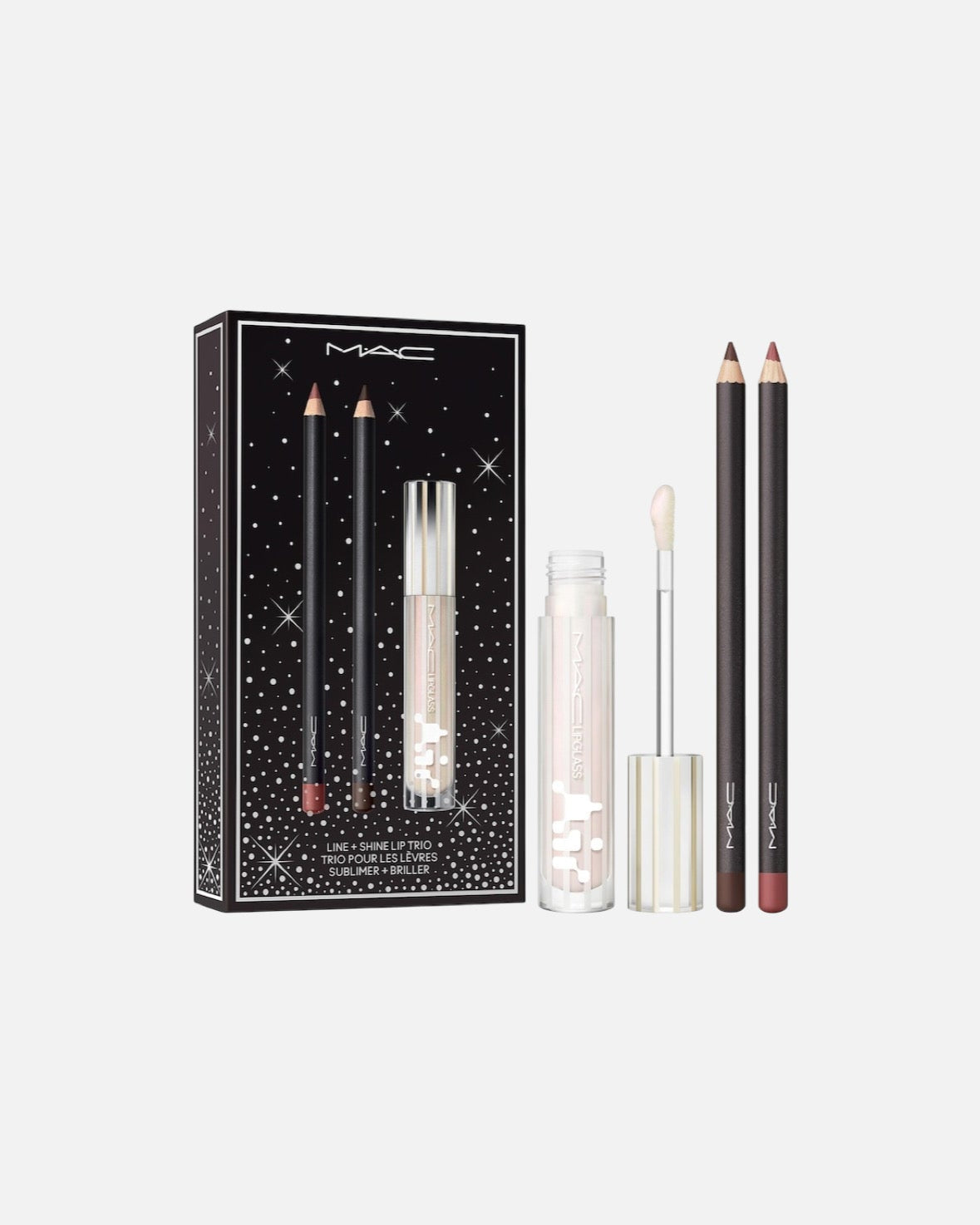 MAC Cosmetics Line + Shine Hydrating Glossy Lip Trio Gift Set