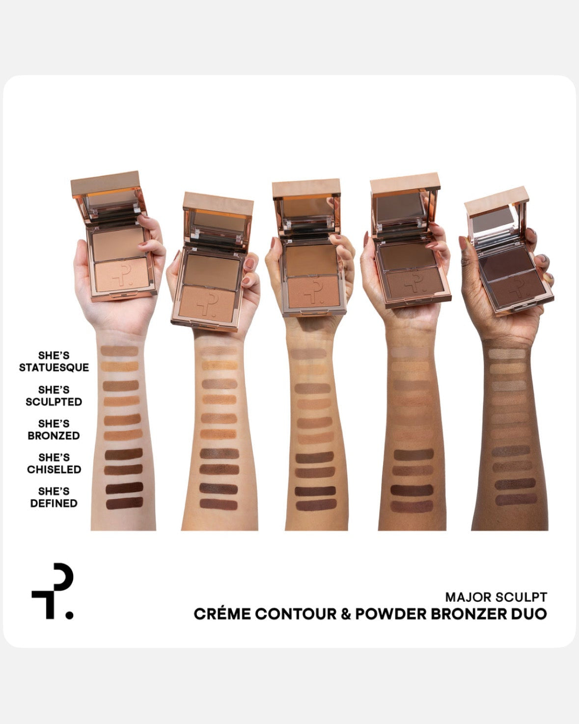 PATRICK TA Major Sculpt Crème Contour & Powder Bronzer Duo