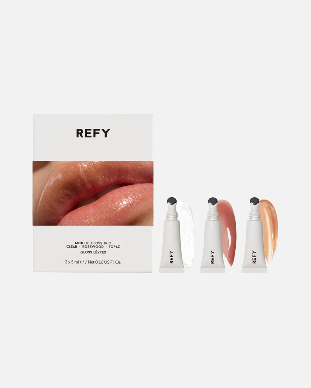 REFY Mini Lip Gloss Trio Gift Set