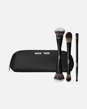 Makeup By Mario Mario's Face and Eye Trio Cosmetic Brush Set