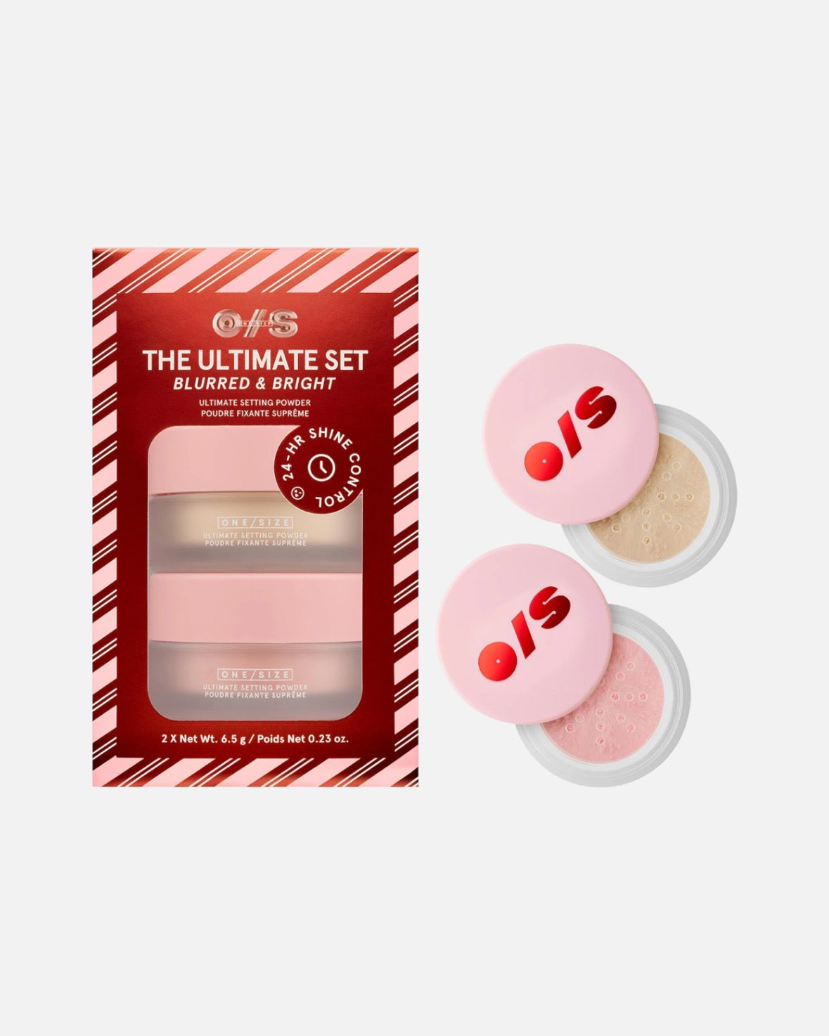 ONE/SIZE by Patrick Starrr Ultimate Blurring Setting Powder Blurred & Bright Travel Duo