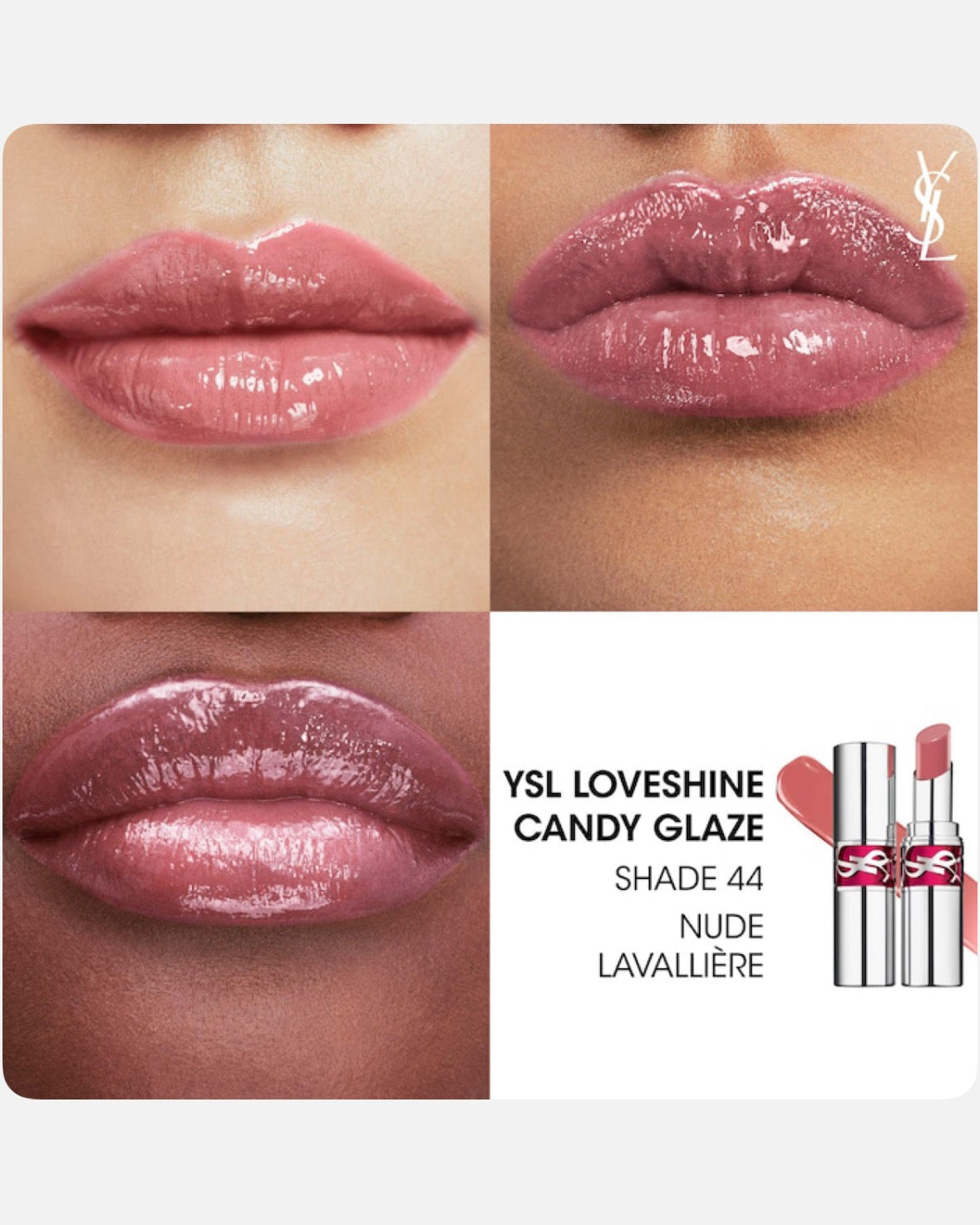 Yves Saint Laurent YSL Candy Glaze Lip Gloss Stick Duo